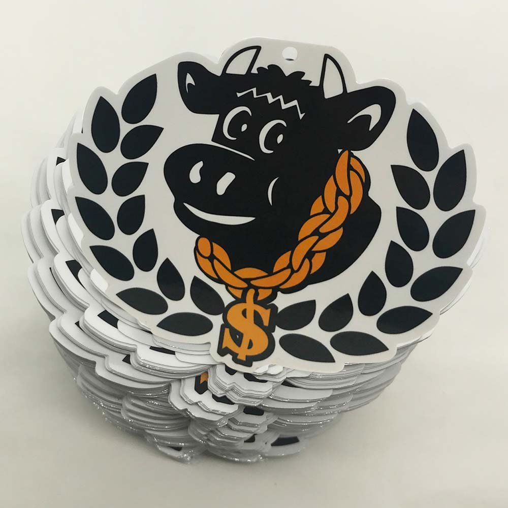 Custom Die Cut Vinyl Stickers Printing Adhesive Waterproof PVC Label Logo Cartoon Stickers