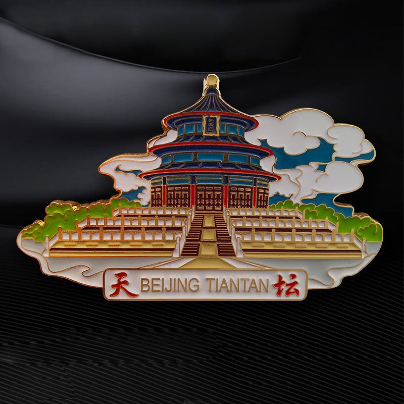 Customized Souvenirs Fridge Magnets Refrigerator Sticker Home Decoration Accessories Arts Crafts Metal Zinc Alloy Fashion CN
