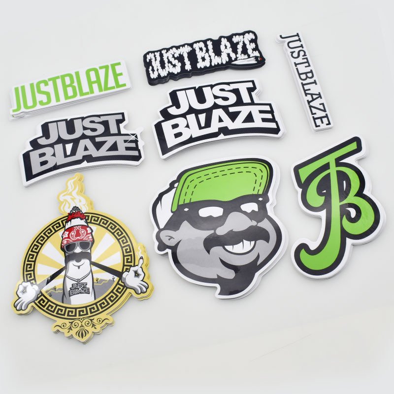 Custom Design Die Cut Waterproof Cartoon Logo Sticker Label Transparent Vinyl Adhesive Print Hologram Advertising Stickers Sheet
