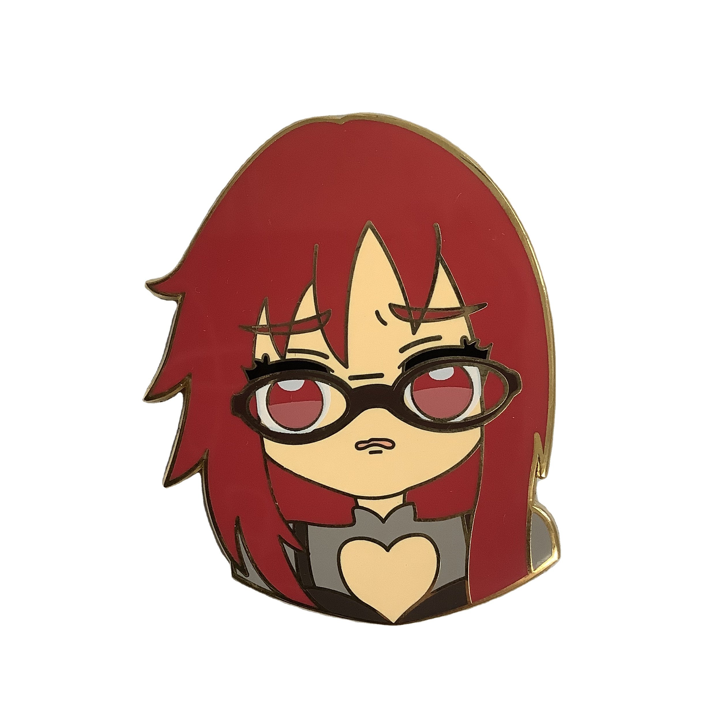 Custom metal pin badge cute anime cartoon metal soft and hard lapel enamel lapel pins for uniform