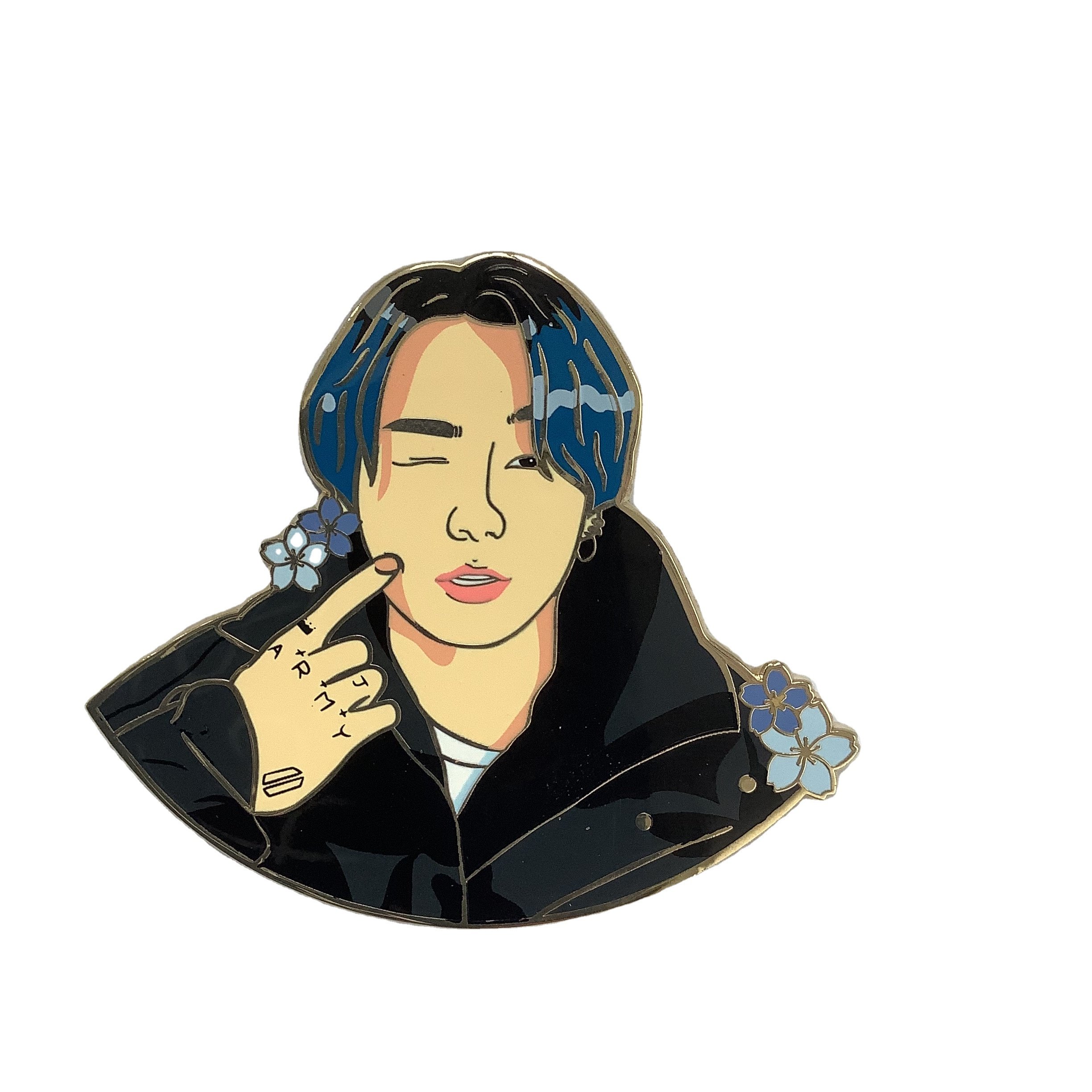 Custom metal pin badge cute anime cartoon metal soft and hard lapel enamel lapel pins for uniform