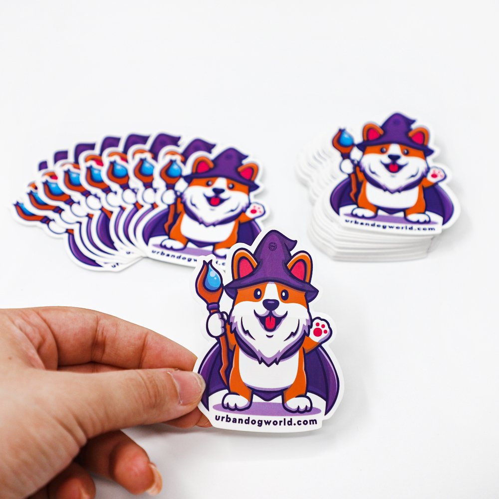 Outdoor Anime Vinyl Sticker Custom Printed Diecut Stickers Waterproof Clear Die Cut Sticker