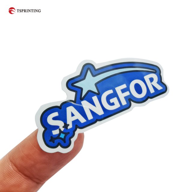 Free Sample Customized Printed Logo and Size Adhesive Sticker Sheet Cute Cartoon Vinyl Stickers Coated Paper kids Stickers