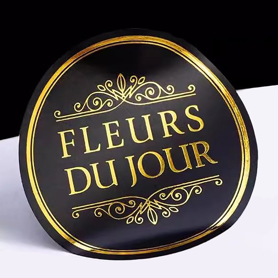 pack die cut uv waterproof custom logo sticker