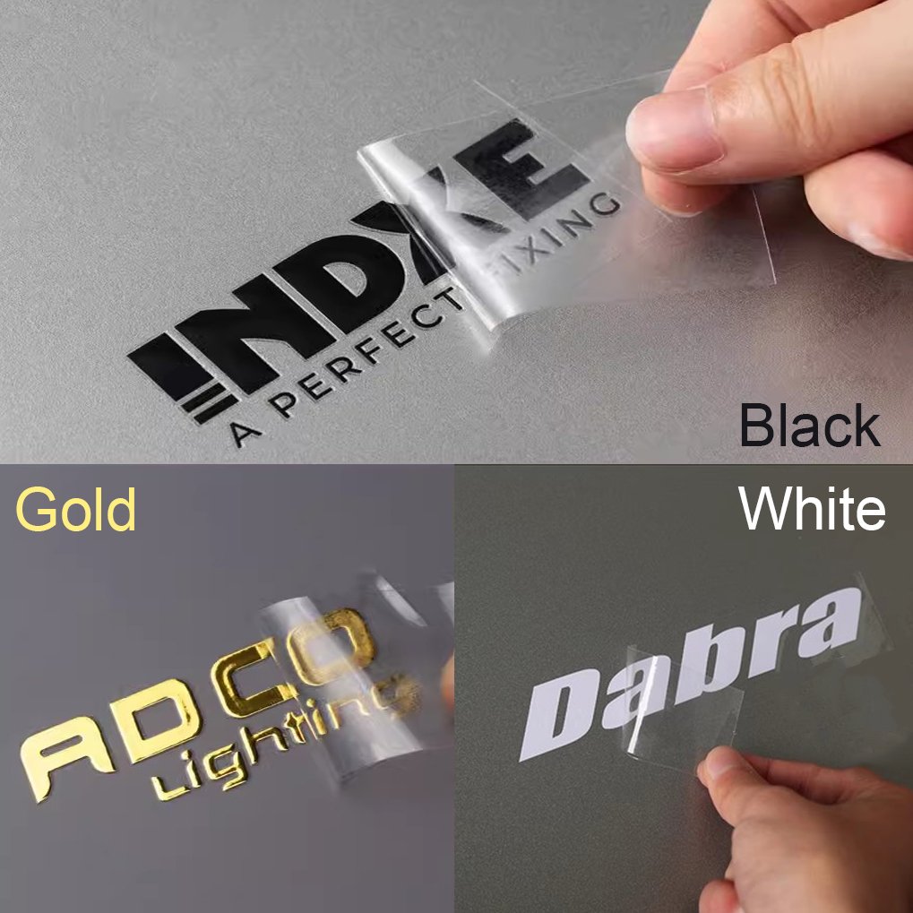pack die cut uv waterproof custom logo sticker