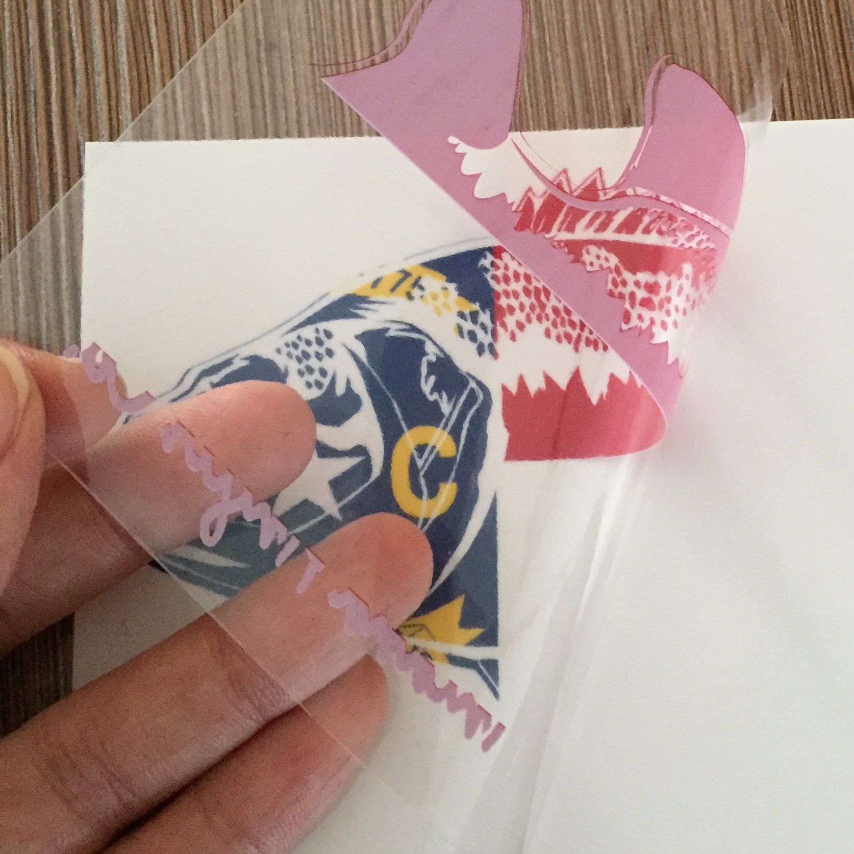 Custom Clear Labels Printing waterproof clear transparent stickers