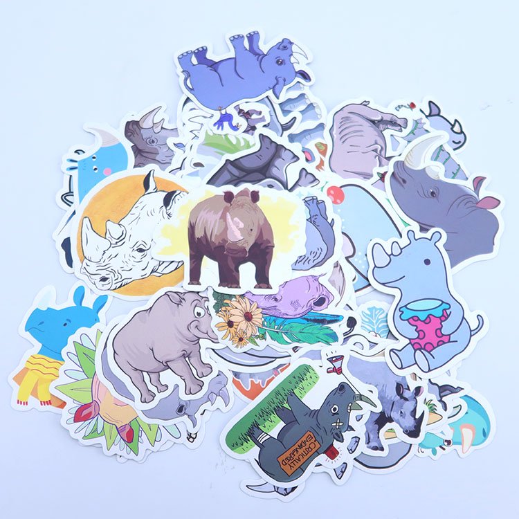 Custom Waterproof Printing Logo PVC Label Shiny Die Cut Reflective Rainbow Glitter Hologram Holographic Vinyl Cartoon Sticker