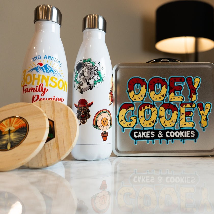 Custom Transparent Brand Logo Printing Transfer Labels UV Transfer Stickers Custom Logo Packaging Sticker