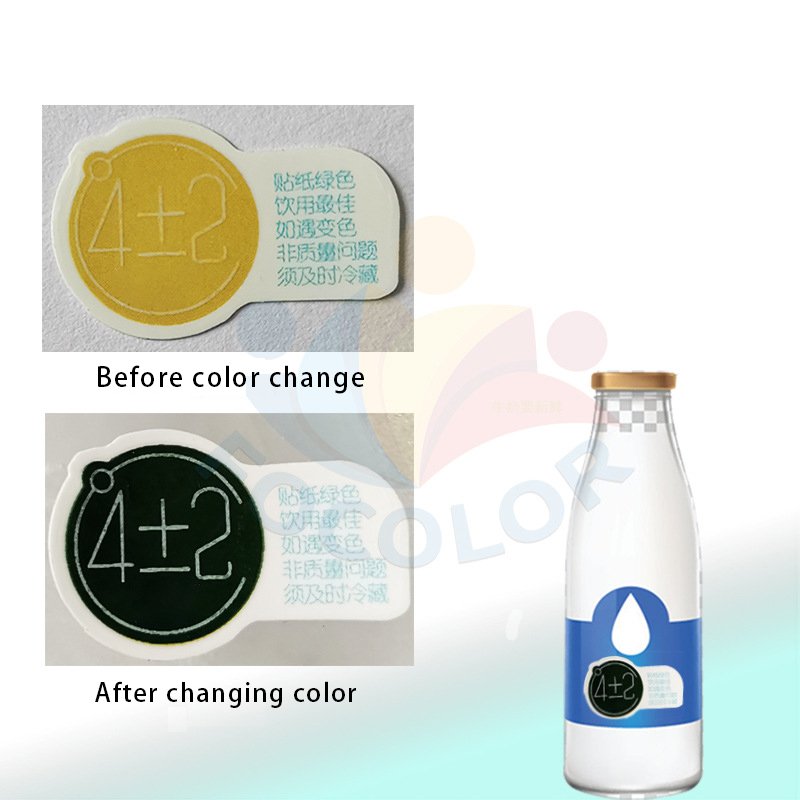 High Quality Thermochromic Water Indicator PVC Sticker Most Popular Cartoon Style for Potty Training