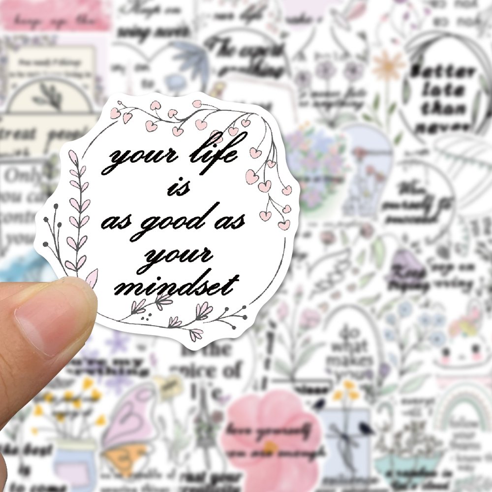 50pcs Bible Verse Graffiti Waterproof Pvc Stickers Christian Sticker Diy Phone Laptop Scrapbooking Gifts Decals Toys Wholesale