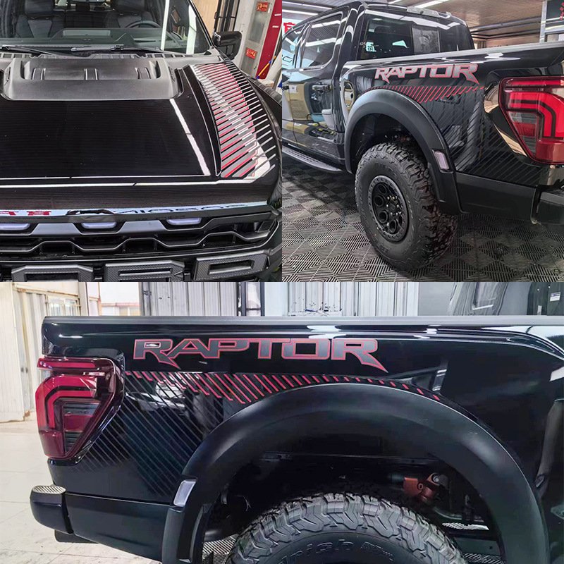 Self Adhesive Car Decals Auto Door Pickup Vinyl Sticker For Ford F-150 Body Stickers