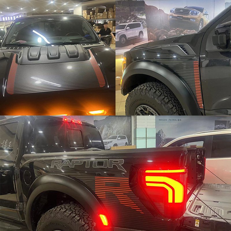 Self Adhesive Car Decals Auto Door Pickup Vinyl Sticker For Ford F-150 Body Stickers