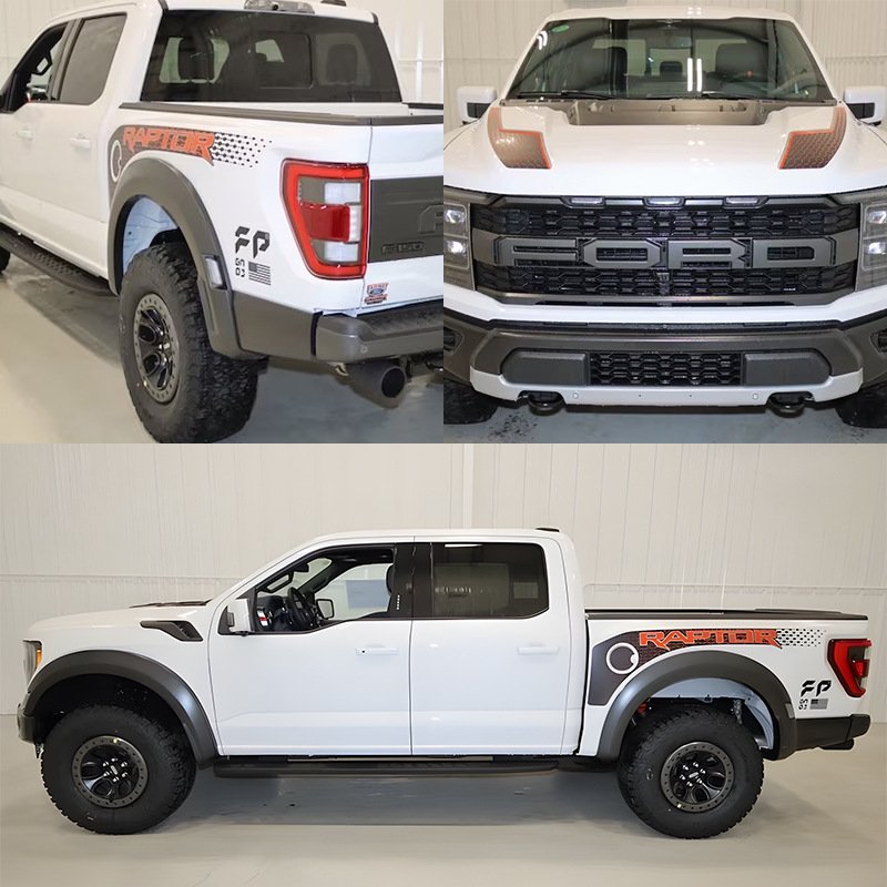 Self Adhesive Car Decals Auto Door Pickup Vinyl Sticker For Ford F-150 Body Stickers