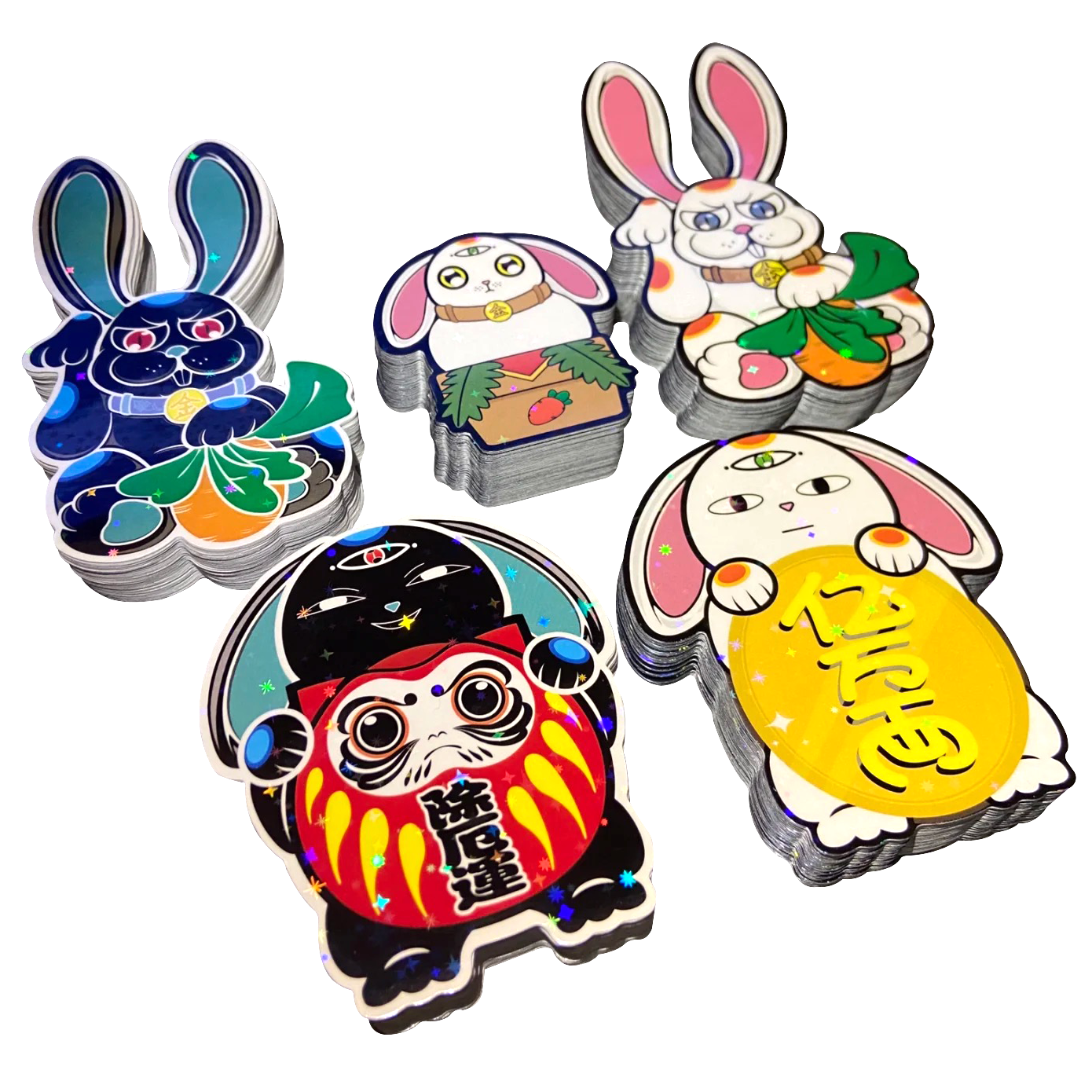 Customized Cute Cartoon Sticker Scrapbooking Supplies Die Cut Anime Silver Heat Seal Metal Handbook Stickers For Girls