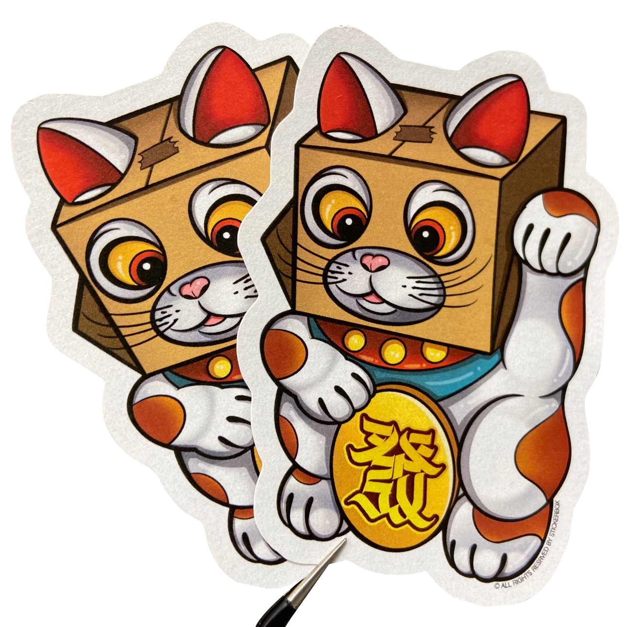 Customized Cute Cartoon Sticker Scrapbooking Supplies Die Cut Anime Silver Heat Seal Metal Handbook Stickers For Girls