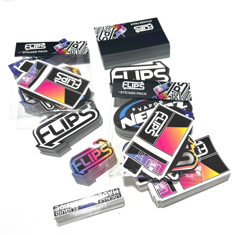 Wholesale Die Cut vinyl Waterproof Sticker Making Adhesive Durable Sticker For Seal Paper Bag