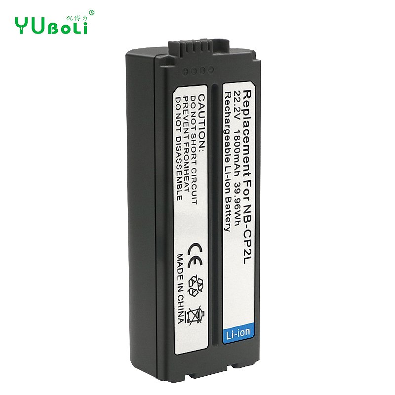 Wholesale 1800mAh NB-CP2L Printer Battery For Canon CP510 CP600 CP710 CP800 Rechargeable Lithium-ion Battery