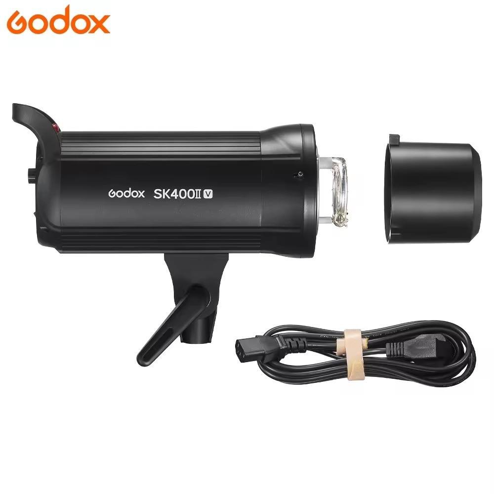 Godox SK400 IIV 400Ws LED Studio Strobe Flash Light 2.4G Wireless X System GN65 5600K Pentax Battery Powered Remote