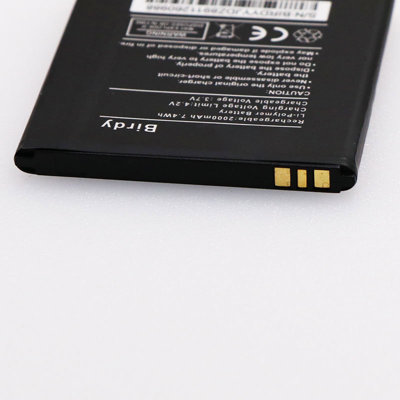 Cheap Original Phone Use Batteries 2000mAh Back up Battery for Wiko Birdy Mobile Accessory from Factory