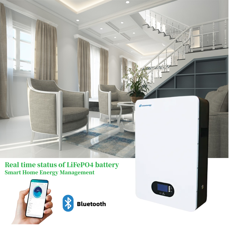 Lifepo4 Lithium Ion Batteries Wall Mounted Energy Storage Battery Grade A 3.2V 100Ah Lifepo4 battery 48v