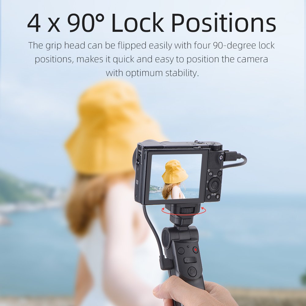 Kingma Lightweight BM-SR1 Vlooging Kit Tripod Stand for Youtube Power Grip Vlogging accessories for Sony