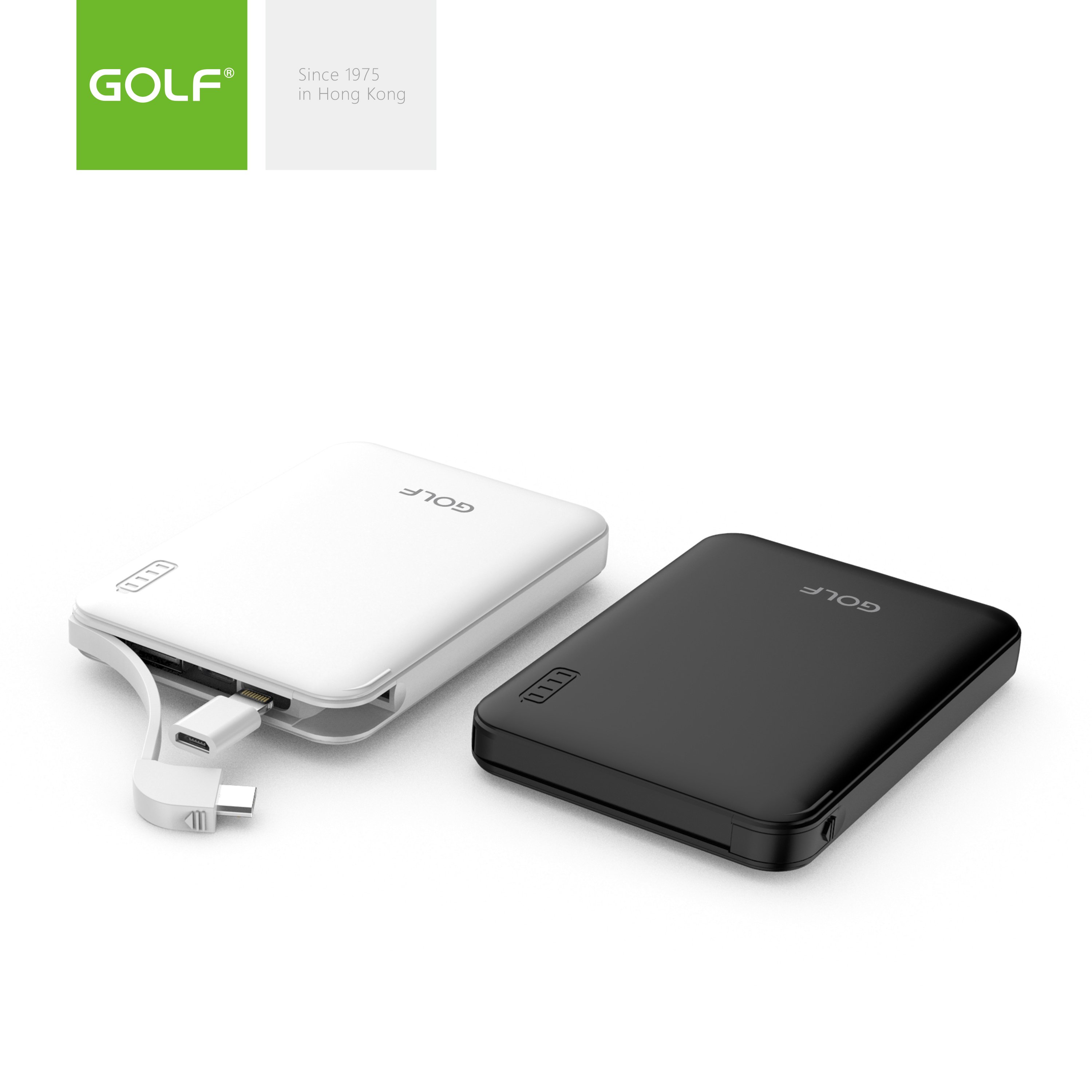 5000mah powerbank Best selling built in cable portable products accessories mini slim power bank Output Interface Sing 5000mah
