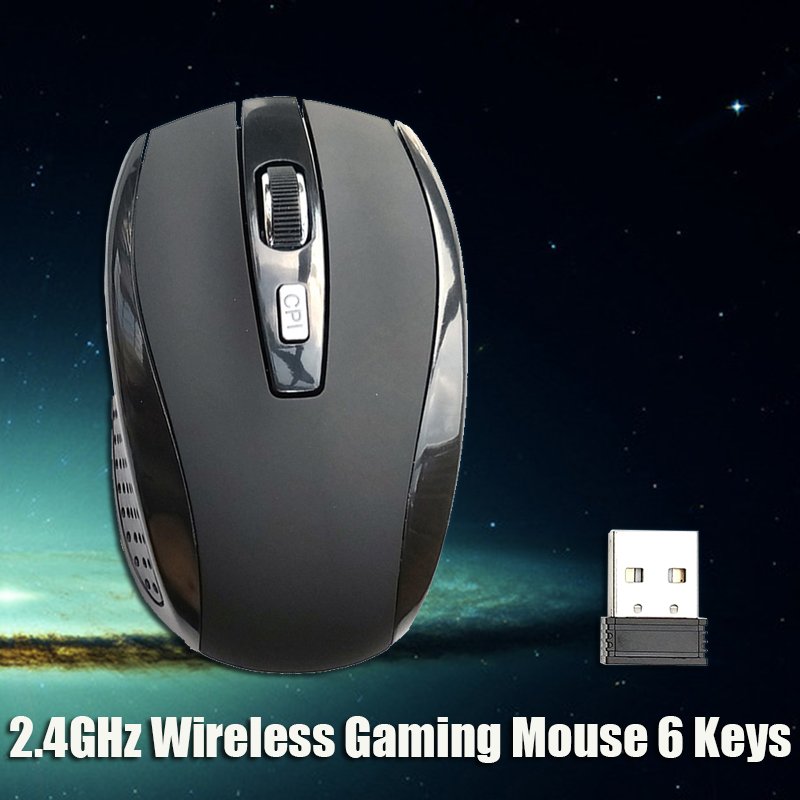 Keywin Wholesale Custom 6D High Quality 2.4g Wireless Mouse Multi-color 1200dpi Wireless Mouse Office Laptop Computer Accessory