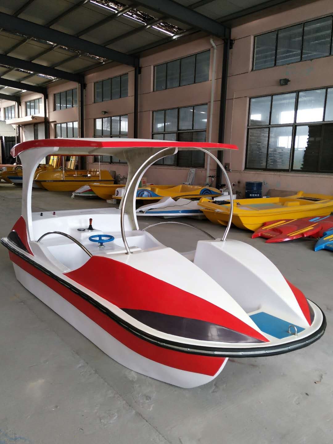 Electric and Pedal power Boat Speedboat Kayak Lifejacket Dock floating 12V car battery Cheap Wholesale factory