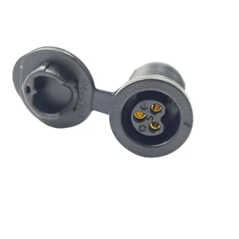Gold Plated 5A high current 3pin male/female plug and socket for reention polly battery case DP-5 DP-9 DP-6 Provide DDP