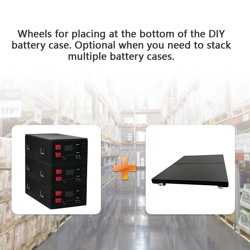 Paragon - DIY 48V 280ah LiFePO4 Battery Case with JK-PB2A16S20P BMS+4.3inch LCD screen +All accessories DDP to Poland