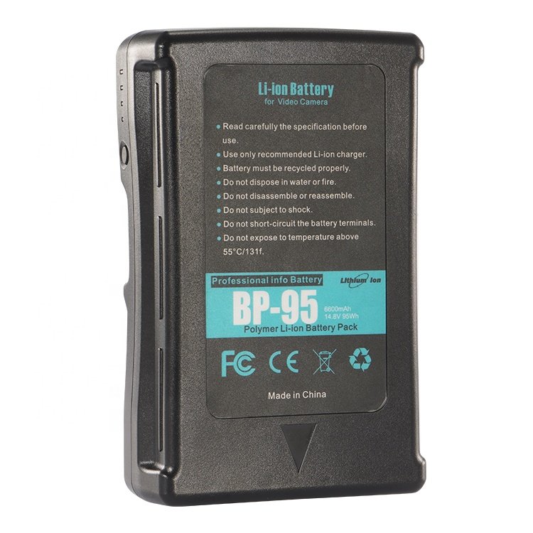 Camera Accessories Lithium Batteries 160Wh BP95 Rechargeable Batteries V-lock V Lock Mount Battery Plate