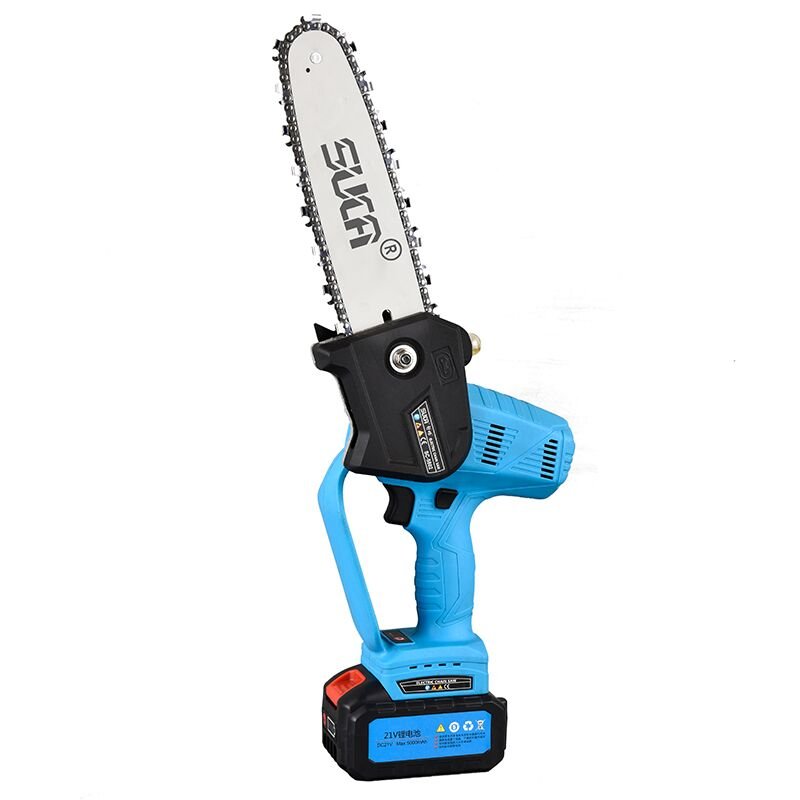 Professional 21V Wood Cutter Saw Cordless Lithiuum Battery Chain Saw Portable Electric Chainsaw with Accessories