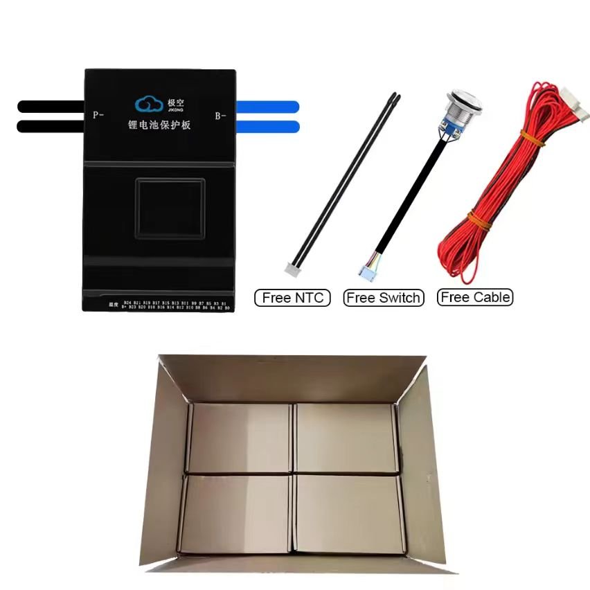 JIKONG 8S 200A Smart Battery Box with Advanced BMS Active Balance Lifepo4 Energy Storage Accessories