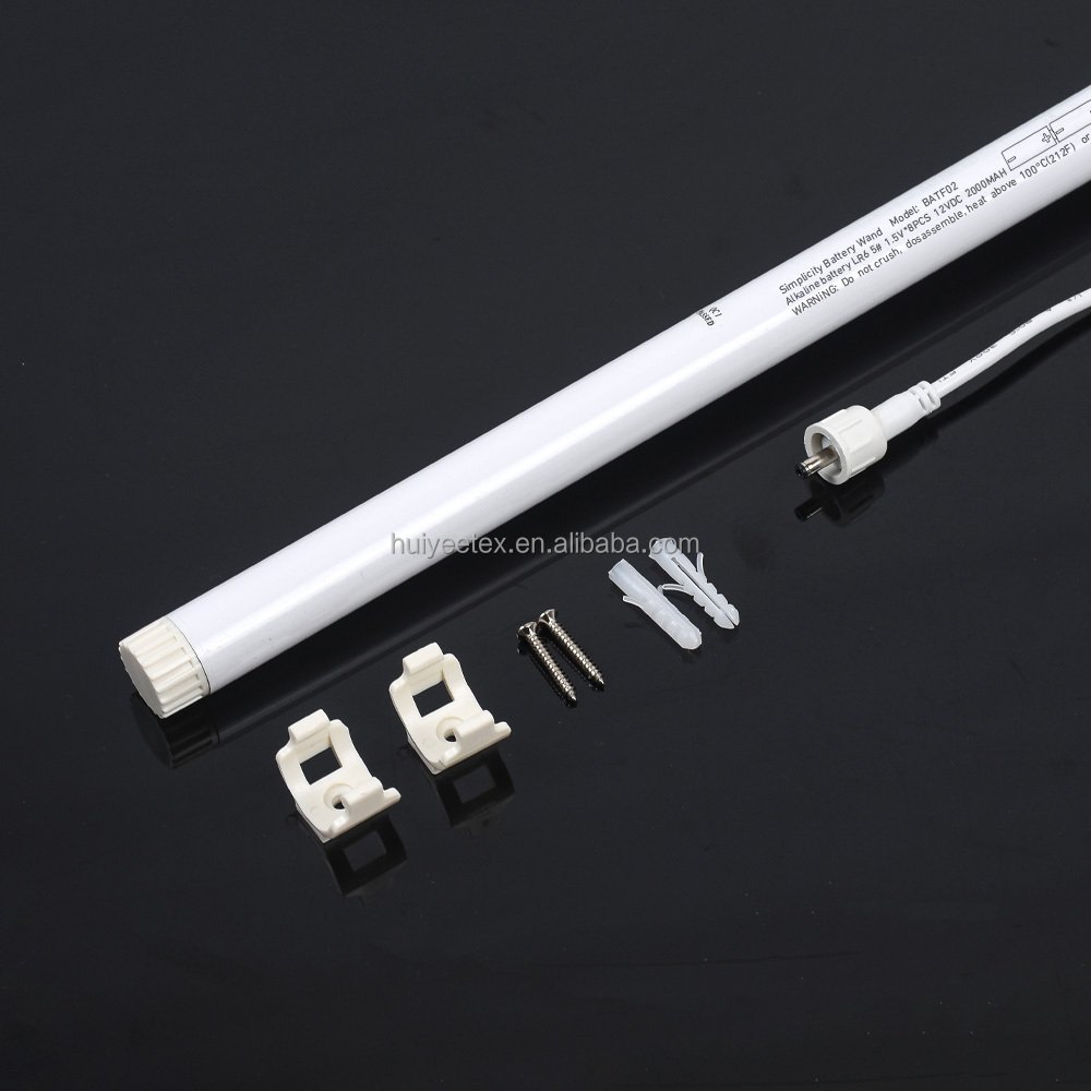 BATT-02 Reloadable Battery Tube / Wand 12V Blind Wand Replacement for Motorized Window Shades Powered Automatic Blinds Motor