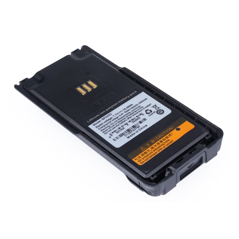 Li-ion battery Walkie talkie battery For Hytera HP700 HP780 interphone accessories BP2403 thickened lithium battery 2400mAh