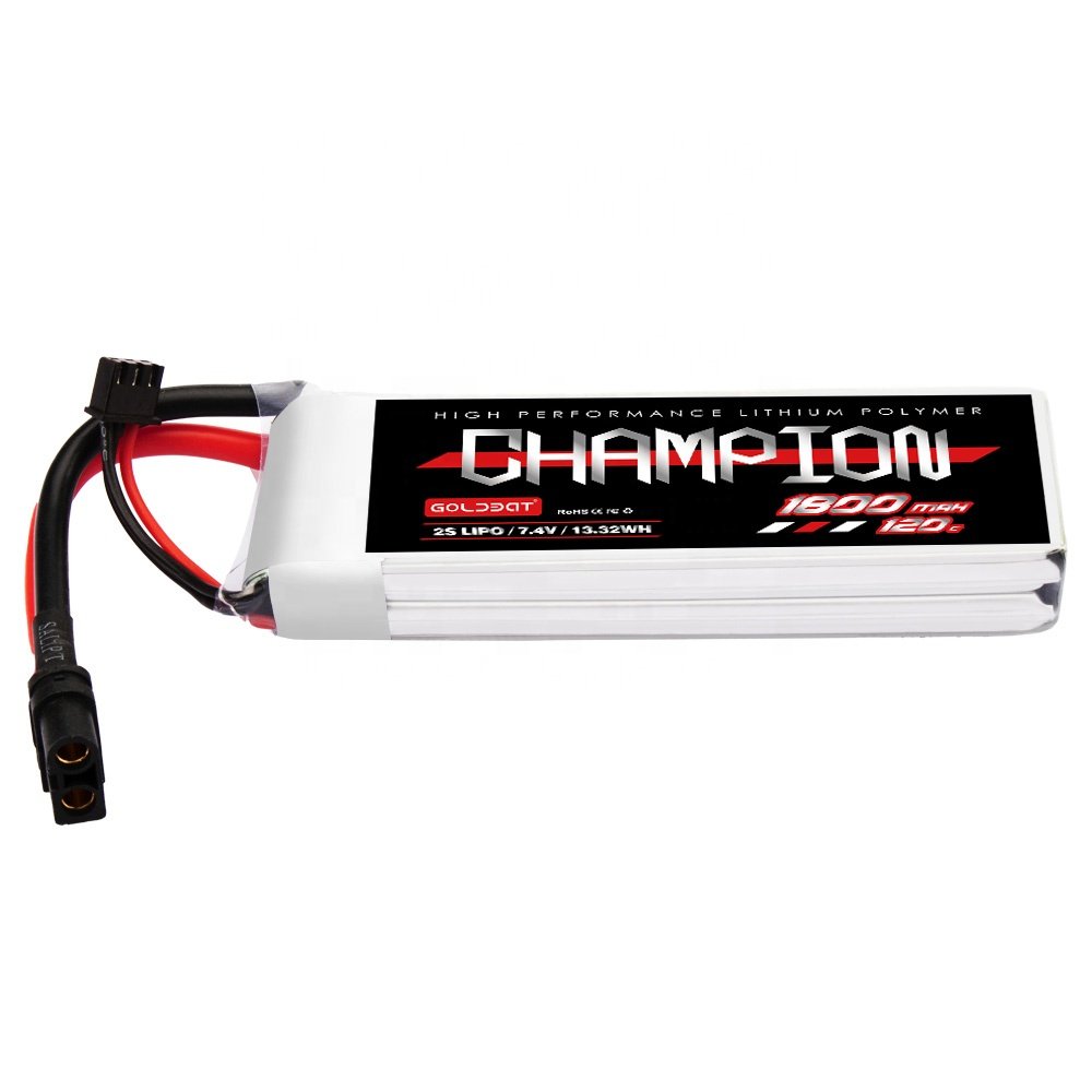 High C-rate 120C 1800mAh 2S 6S 12S 14S RC Car LiPo Battery T/JST/XT30/XT60 Plug