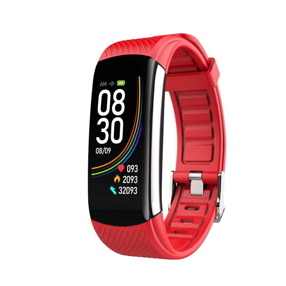 24-hour Exercise Heart Rate Monitoring C6T Smart Bracelet Body Temperature Measurement Wristband Blood Pressure Smart Band