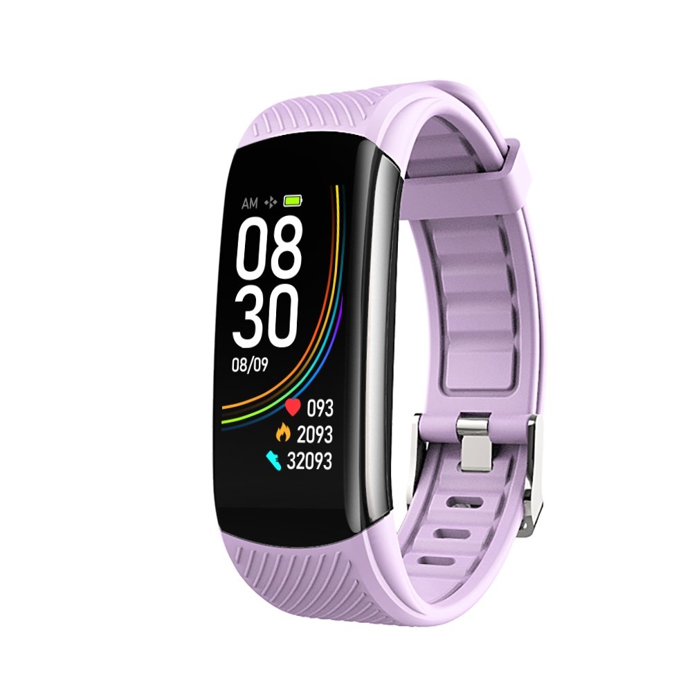 24-hour Exercise Heart Rate Monitoring C6T Smart Bracelet Body Temperature Measurement Wristband Blood Pressure Smart Band