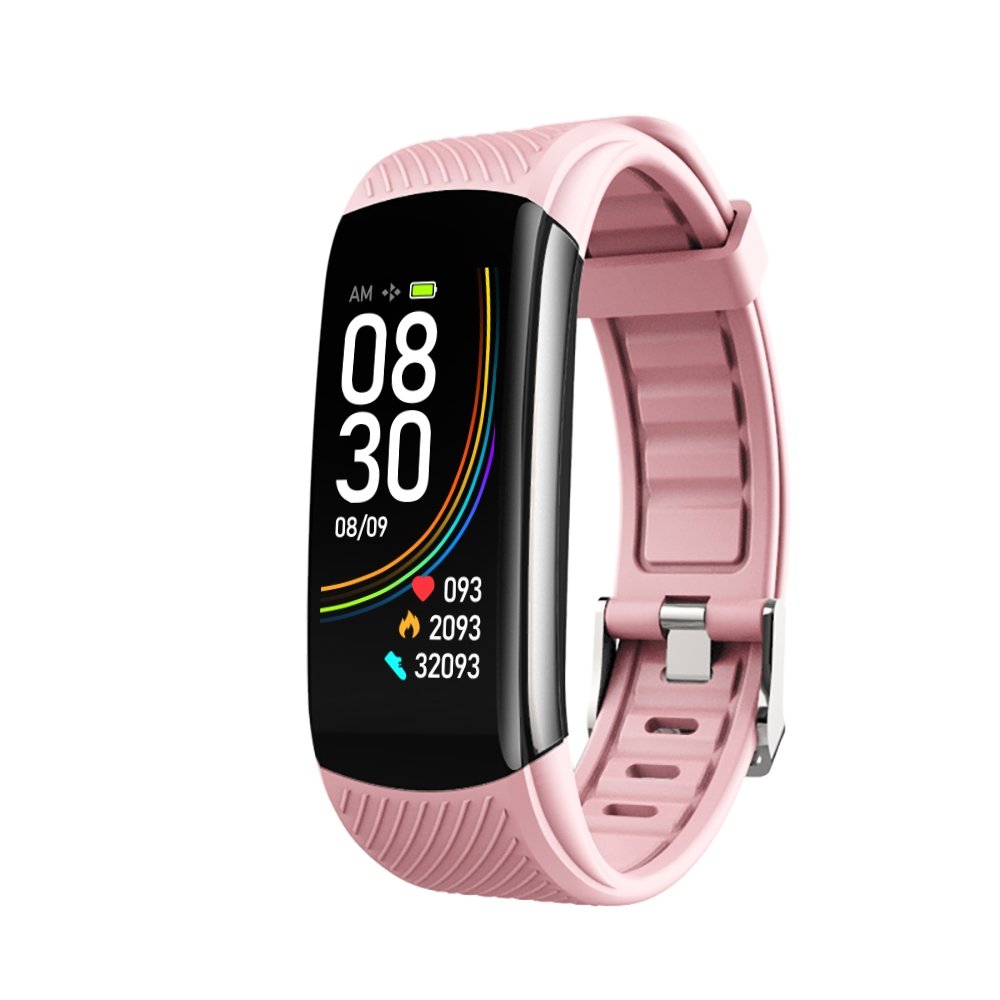 24-hour Exercise Heart Rate Monitoring C6T Smart Bracelet Body Temperature Measurement Wristband Blood Pressure Smart Band