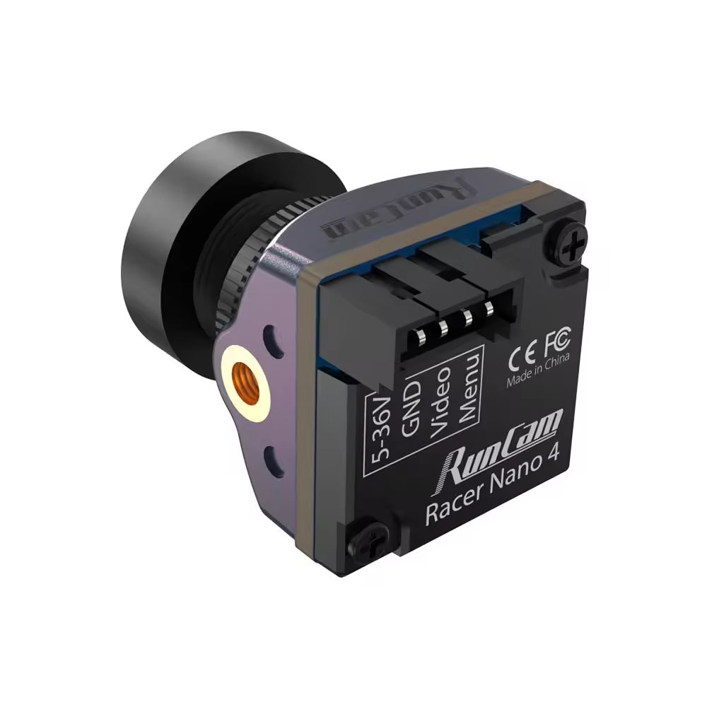 RunCam Racer Nano 4 1200TVL Camera HD Lens FPV Camera, Suitable for FPV Racing Drones