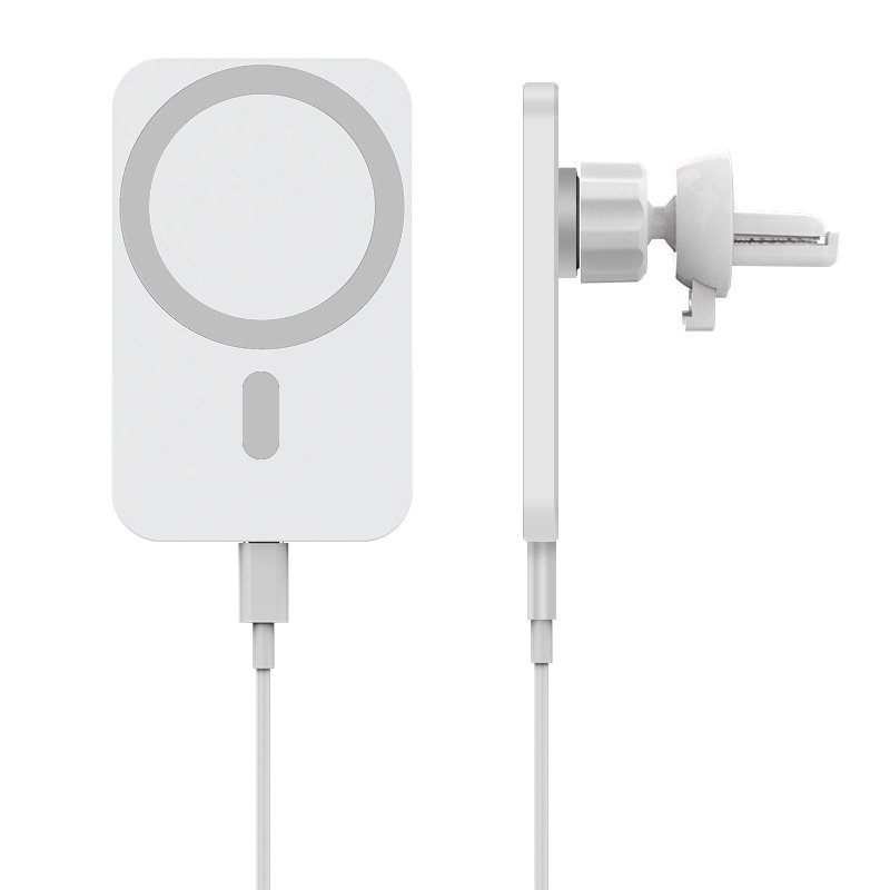 Cross-border source factory magnetic suction car wireless charging for series fast mobile phone