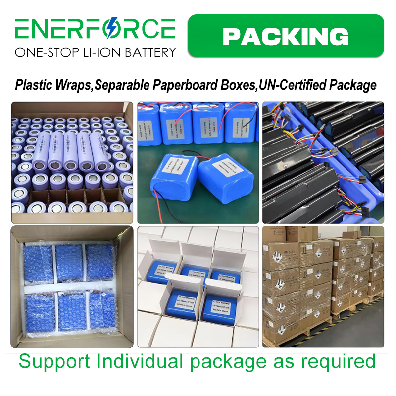 Customized Capacity OEM 18650 21700 26650 32700 Li ion Battery Pack 3.7V 7.4V 11.1V 12V Lithium Battery Pack