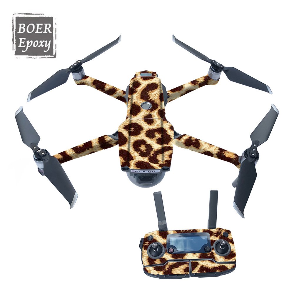 Aikusu wholesale custom waterproof drone vinyl skin decals sticker for DJI accessories