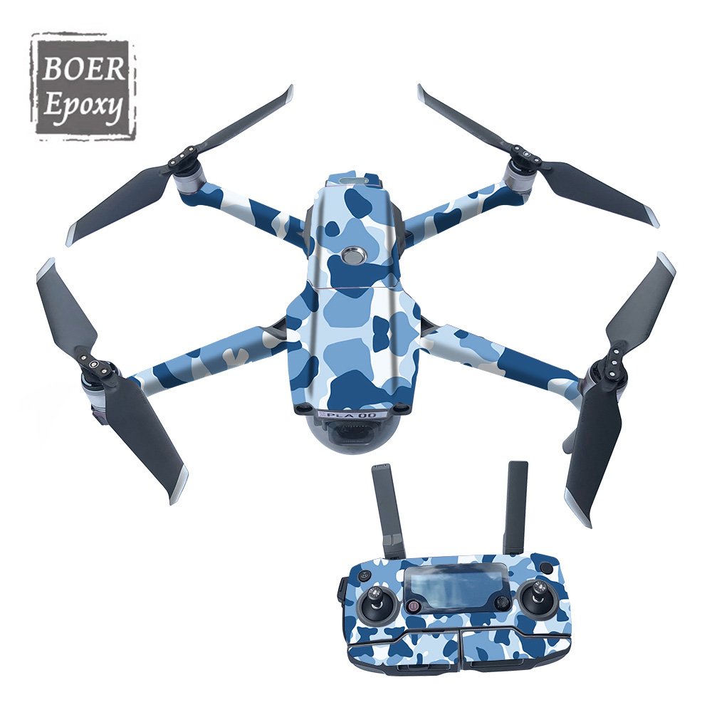 Aikusu wholesale custom waterproof drone vinyl skin decals sticker for DJI accessories