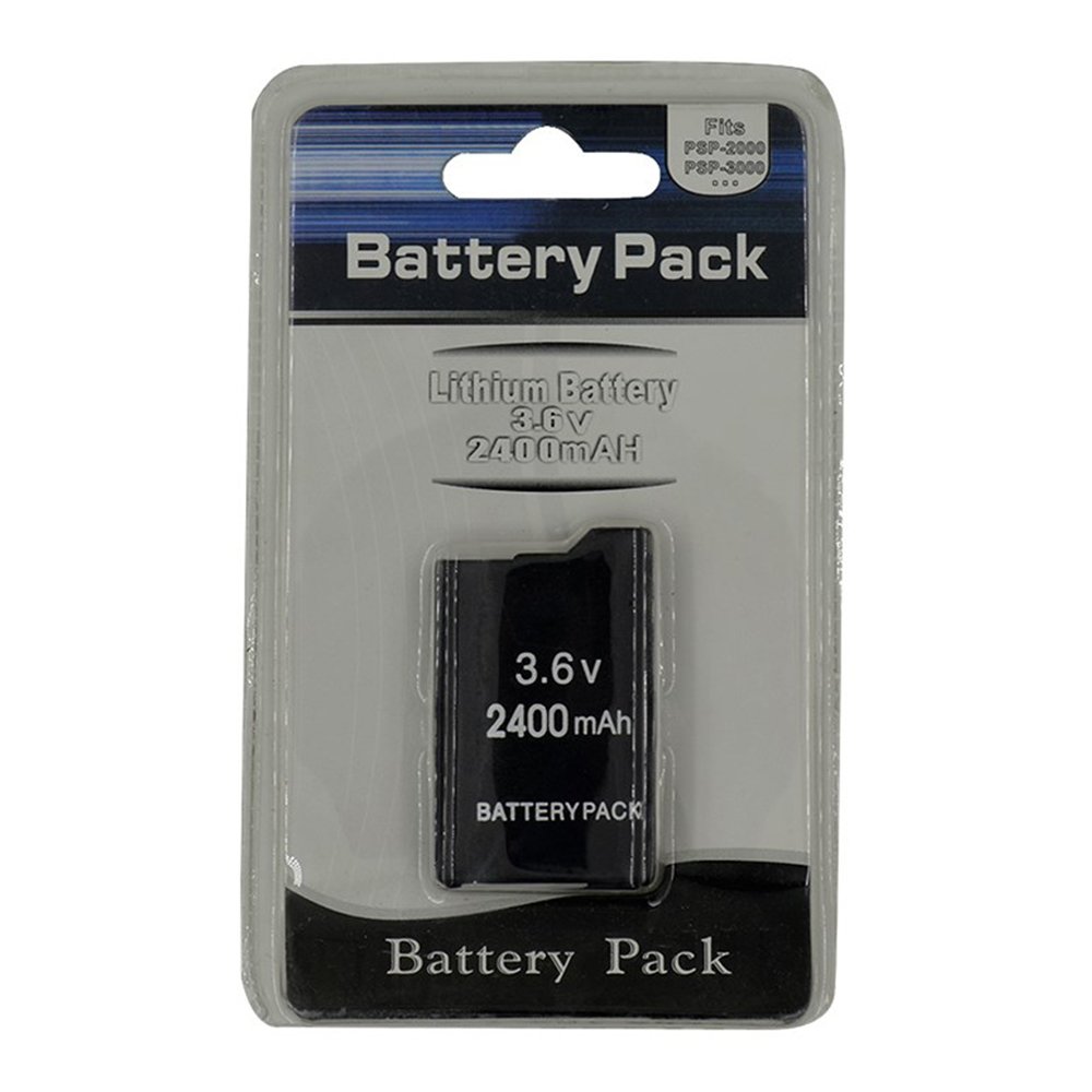 Rechargeable 3.6v 2400mah Battery Replacement Li-ion Battery Pack For PSP 2000/3000 Joystick Battery