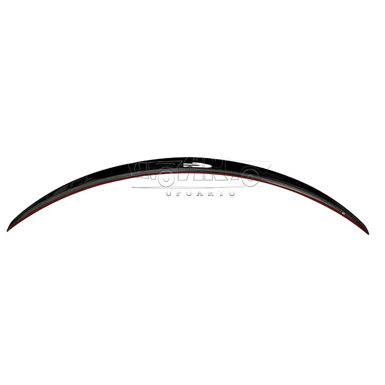 Haosheng Exterior Accessories Factory Wholesale ABS Plastic Carbon Fiber Performance Rear Trunk Wing Spoiler For Tesla Model Y