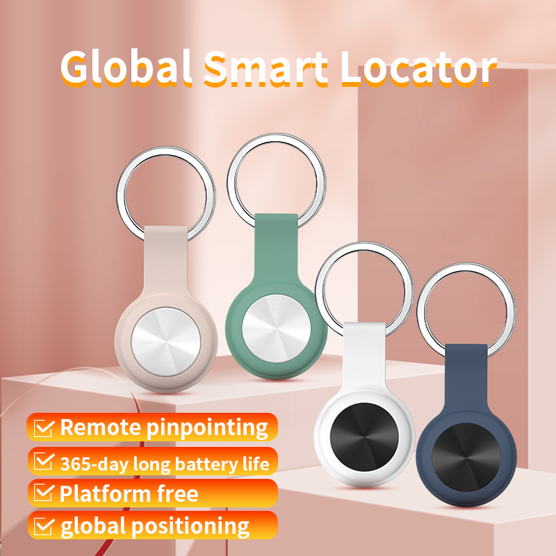 MFI Smart Anti-Lost Global Positioning Key Finder Locator Tracker ITag Work With IOS Find My Items For Keys Wallet Luggage