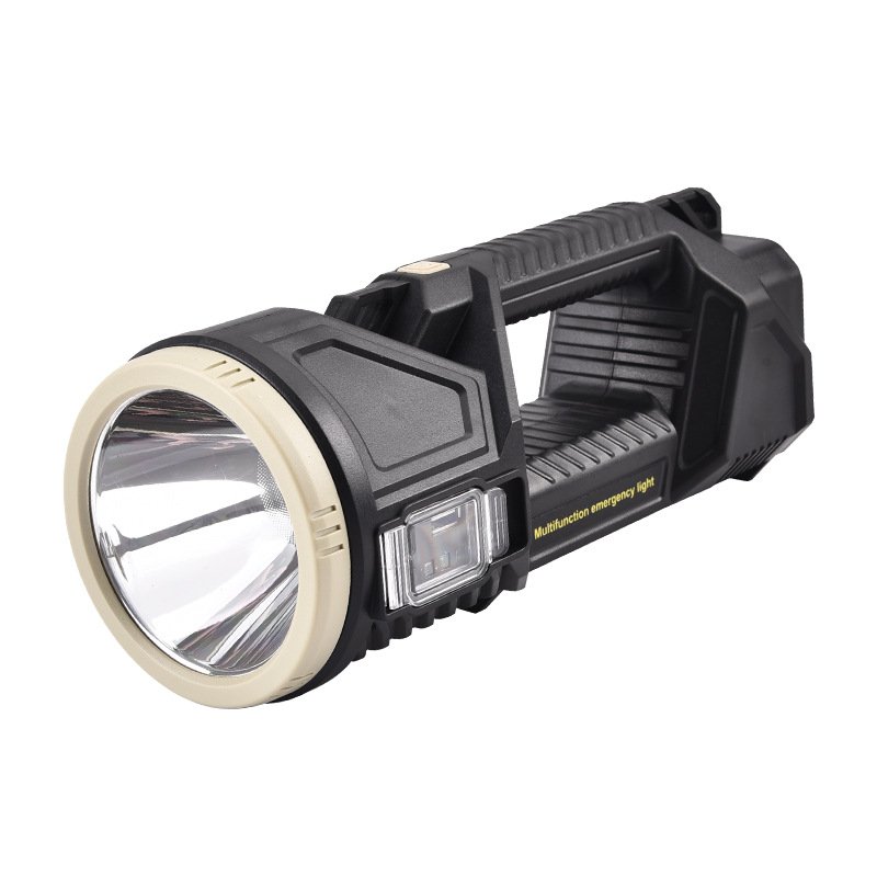 Hot Long-Range Brightest Holding High-Power Solar Light Abs Body Power Usb Rechargeable Led Torches Light Tactical Flashlights