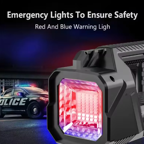 Hot Long-Range Brightest Holding High-Power Solar Light Abs Body Power Usb Rechargeable Led Torches Light Tactical Flashlights