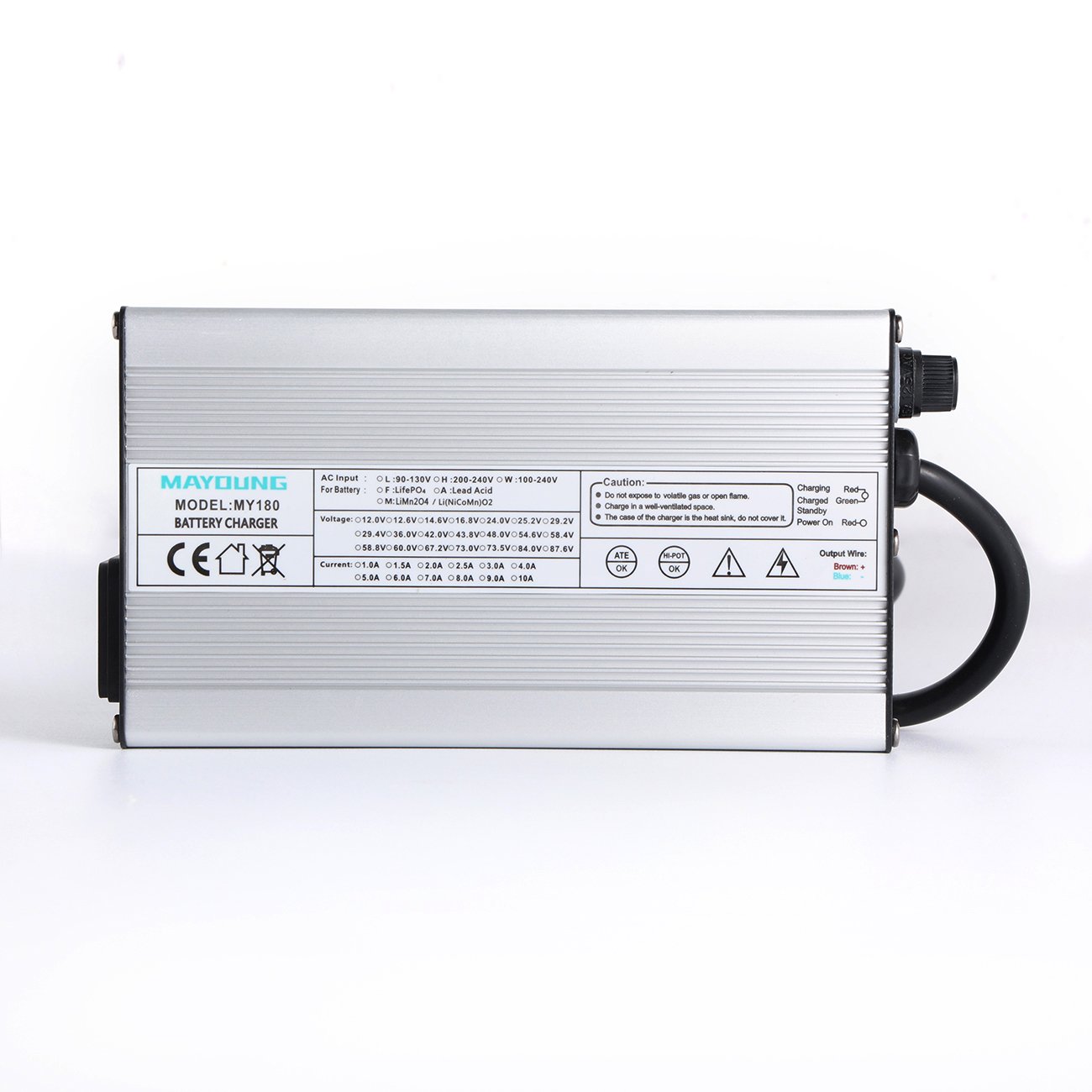 Hot Sale 12v lifepo4 car battery accessories waterproof lithium ion battery chargers 12V 10A 20a 30a battery charger